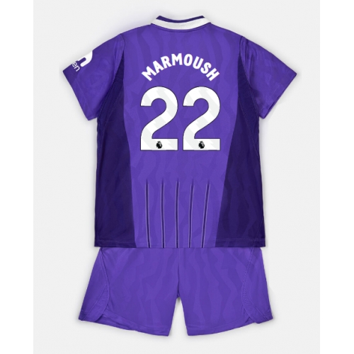 Tottenham Hotspur Omar Marmoush #22 Maglia Gara Terza Repliche 2026-27 Bambino Maniche Corte Tottenham Hotspur Omar Marmoush #22 Maglia Gara Terza Repliche 2026-27 Bambino Maniche Corte